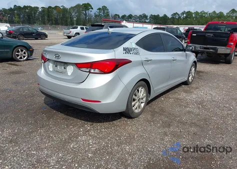 2014 Hyundai Elantra Se из США, поврежденный, VIN KMHDH4AE3EU087108